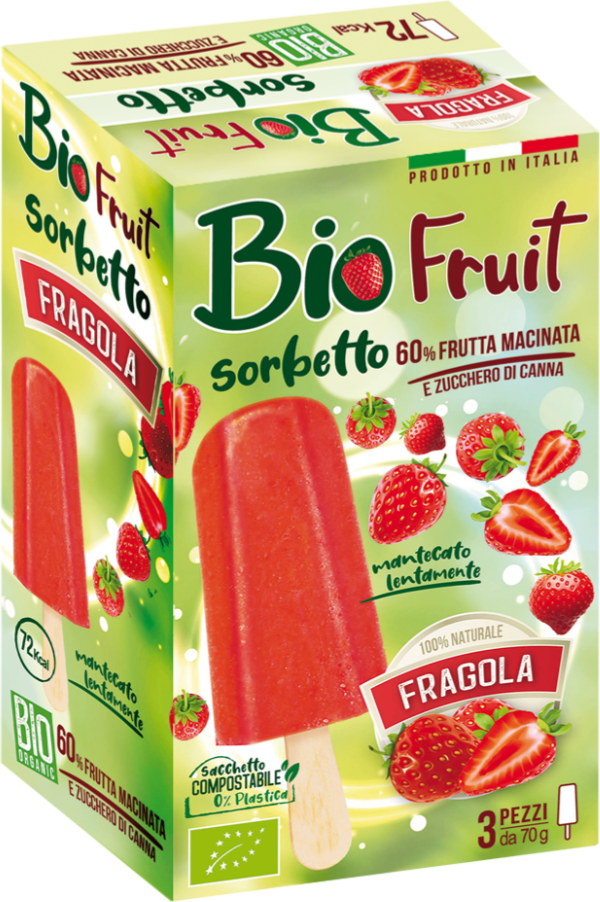 Scatola BioFruit fragola