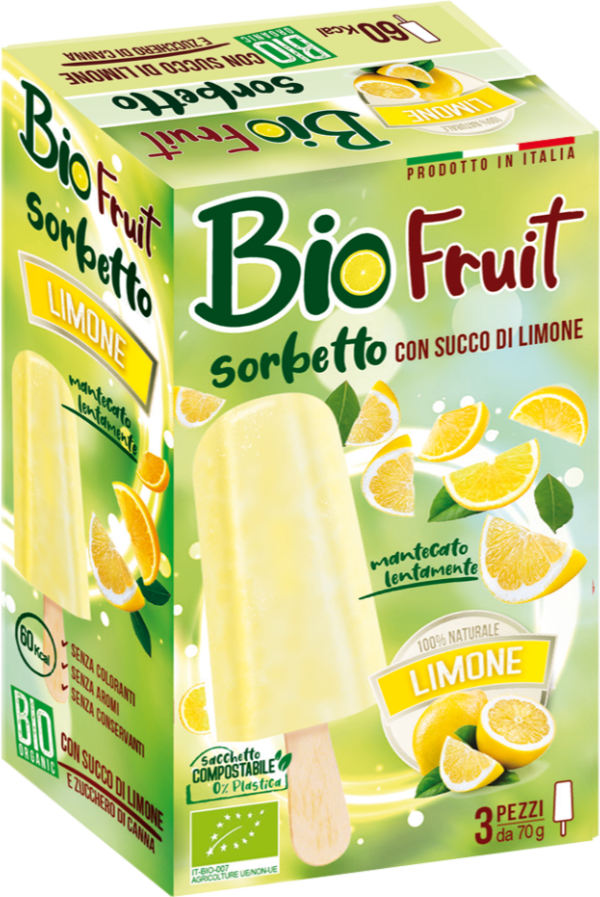 Scatola BioFruit limone