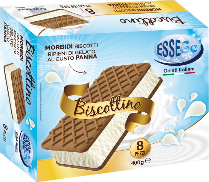 Scatola Biscottino gelato