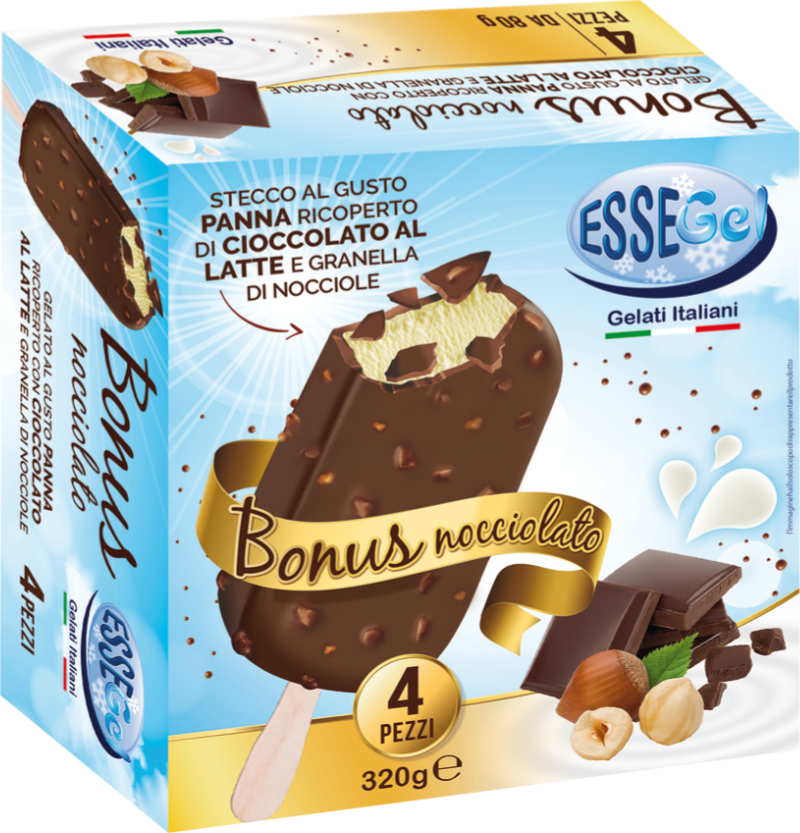 Scatola Bonus nocciolato