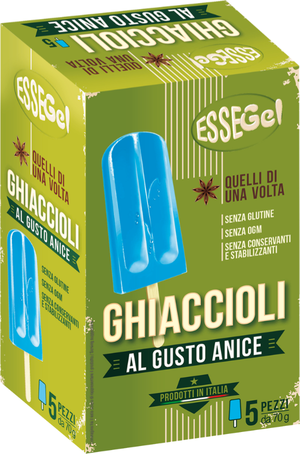 Scatola ghiaccioli anice